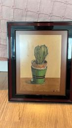 Schilderij cactus, Ophalen of Verzenden