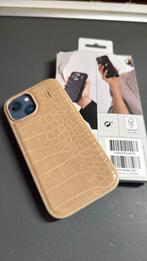 iDeal of Sweden Leather Warm Beige Croco for iPhone 13/14/15, IPhone 13, Nieuw, Hoesje of Tasje, Ophalen of Verzenden