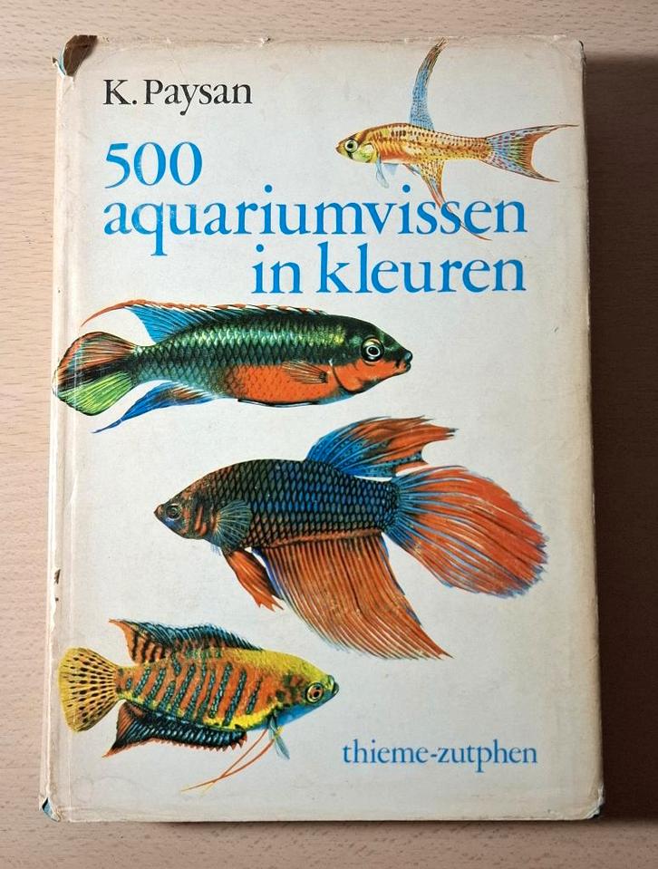 Boek 500 aquariumvissen in kleur, Dieren en Toebehoren, Vissen | Aquaria en Toebehoren, Gebruikt, Overige typen, Ophalen of Verzenden