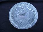 Indonesia Pasari geperstglas bonbon schaal VINTAGE, Schaal, Verzenden, Rond, Glas