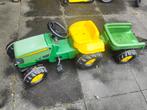 John deere speelgoed trekker met bak., Ophalen