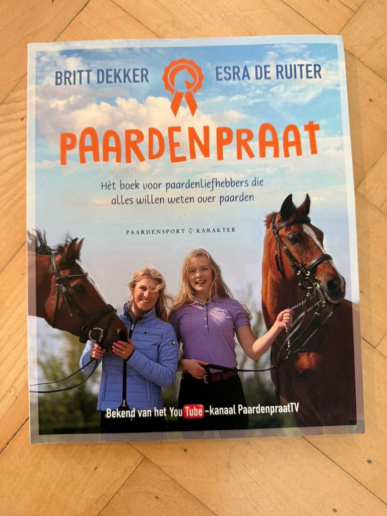 Paardenpraat boek, Non-fictie, Esra de Ruiter; Britt Dekker, Ophalen of Verzenden, Zo goed als nieuw