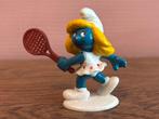 Vintage Smurfette Tennis Schleich 1981 Peyo/W. Berrie & Co., Ophalen of Verzenden, Gebruikt