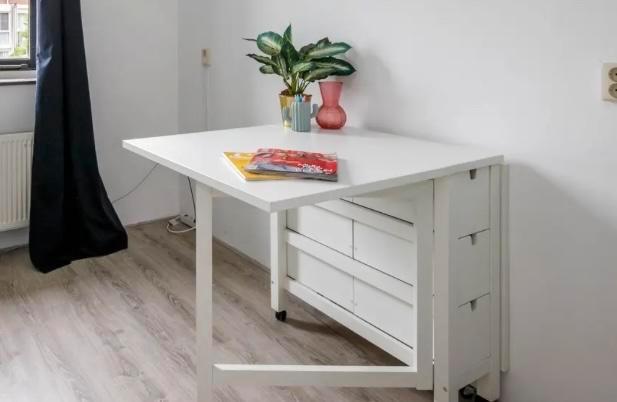 IKEA NORDEN Klaptafel - In goede staat!, Huis en Inrichting, Tafels | Eettafels, 50 tot 100 cm, 100 tot 150 cm, Rechthoekig, Ophalen of Verzenden