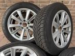 BMW 5 Serie F10F11 Velgen 225/55/17 Bridgestone Winterbanden, Ophalen, Gebruikt, Banden en Velgen, 17 inch