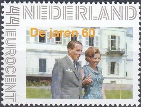 Nederland- 2008- Geschiedenis- Jaren 60- De Verloving - P, Postzegels en Munten, Postzegels | Nederland, Verzenden, Na 1940, Postfris