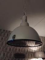 Industrieele hanglamp lichtgrijs, Huis en Inrichting, Lampen | Hanglampen, Ophalen of Verzenden, Minder dan 50 cm