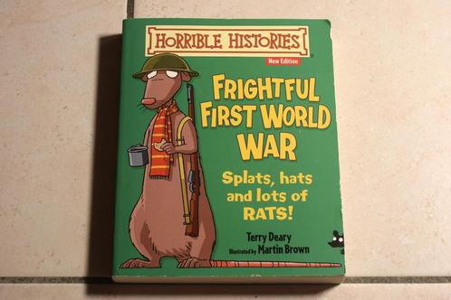 Horrible Histories The Frightful first World War Terry Deary, Boeken, Taal | Engels, Zo goed als nieuw, Fictie, Ophalen of Verzenden