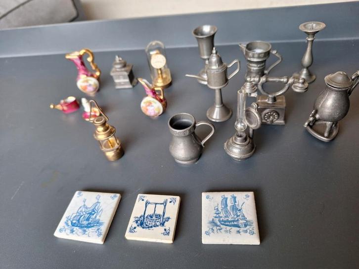 Miniatuur Beeldjes voor Letterbak, Antiek en Kunst, Antiek | Overige Antiek, Ophalen of Verzenden