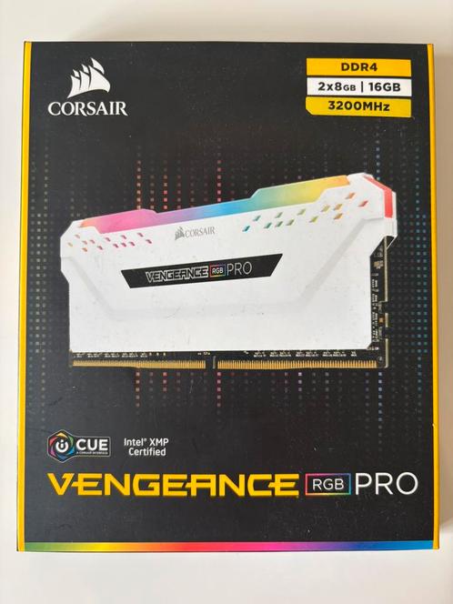 Corsair Vengeance RGB 2x8GB 3200MHz, Computers en Software, RAM geheugen, Zo goed als nieuw, Desktop, 16 GB, DDR4, Ophalen of Verzenden
