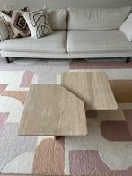 Travertin salontafel set!, Huis en Inrichting, Tafels | Salontafels, Ophalen, Overige materialen, 50 tot 100 cm, 50 tot 100 cm