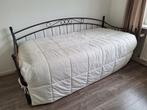 Eenpersoonsbed met onderschuif bed, 90 cm, Gebruikt, Eenpersoons, Metaal
