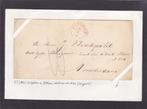 Oude brief EO/Voorfilatelie Zutphen-Amsterdam 1853 (56), Verzenden, Brief