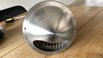 Rvs bolrooster 150mm met gaas en terugslagklep - Nieuw, Ophalen of Verzenden, Nieuw, Ventilator en Afzuiger