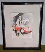 Zeefdruk Ferrari 250 LM, Ophalen