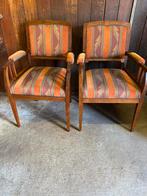 Vintage: 2 antieke stoelen., Twee, Gebruikt, Ophalen