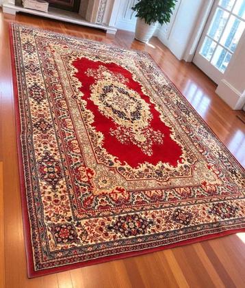 Oosters wollen vloerkleed Perzisch tapijt kerman beschikbaar voor biedingen