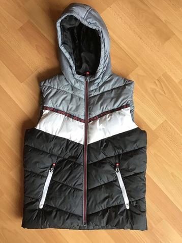 Bodywarmer maat 152 zwart wit grijs - nieuw beschikbaar voor biedingen
