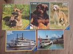 11 puzzels van 500 stukjes voor 2 euro, Ophalen of Verzenden, 500 t/m 1500 stukjes, Zo goed als nieuw, Legpuzzel