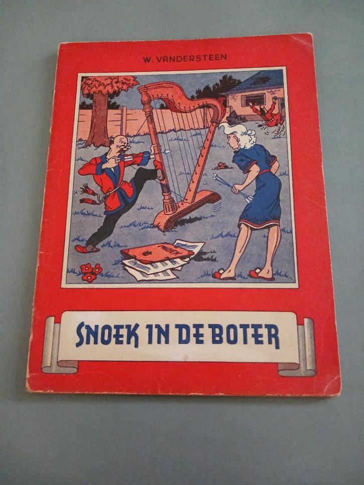 Snoek in de Boter, 2de druk '52, goede staat, Boeken, Stripboeken, Gelezen, Eén stripboek, Ophalen of Verzenden