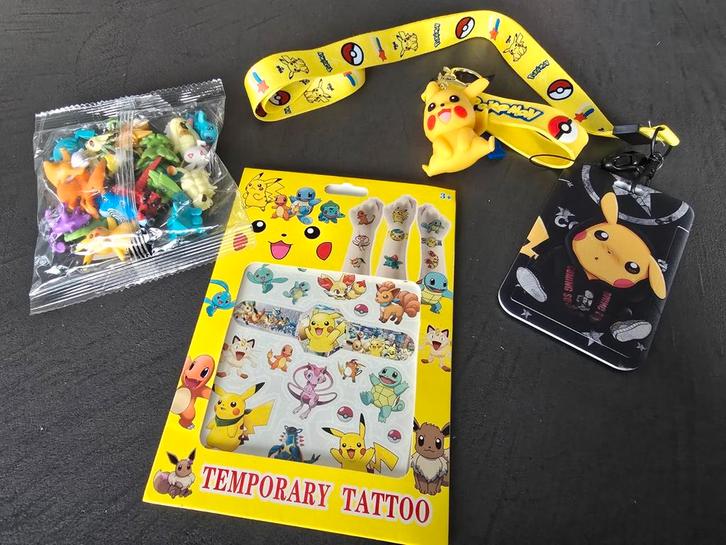 Pokemon setje, Kinderen en Baby's, Speelgoed | Overig, Zo goed als nieuw, Jongen of Meisje, Ophalen of Verzenden