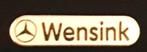 Mercedes Wensink pin- wit emaille, Verzenden, Nieuw, Transport, Speldje of Pin