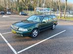 Volvo V70 2.4 170PK 2000 Groen, Auto's, Voorwielaandrijving, Stoelverwarming, Beige, Leder en Stof
