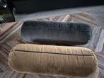 BePure Home Rolkussens - Velvet - Honing & Groen, Ophalen of Verzenden, Zo goed als nieuw, Overige kleuren, Cilindervormig