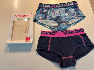 Vingino Boxer Onderbroeken Meisje Maat 158-164 - 2 Stuks beschikbaar voor biedingen