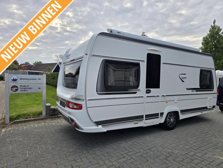 Fendt Saphir 465 SFB met luifel en Truma mover, Caravans en Kamperen, Caravans, Bedrijf, tot en met 4, Overige, Fendt, Overige typen