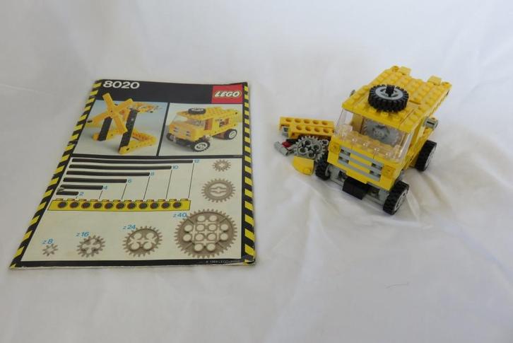 Technisch lego set 8020 Building Set, Kinderen en Baby's, Speelgoed | Duplo en Lego, Gebruikt, Lego, Complete set, Ophalen of Verzenden