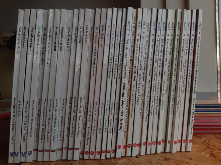 Meerdere prenten boeken over Sinterklaas., Boeken, Encyclopedieën, Ophalen of Verzenden