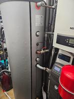 Zonneboiler met 3 collectoren & Warmtepomp, Doe-het-zelf en Verbouw, Gebruikt, 100 liter of meer, Minder dan 3 jaar oud, Boiler