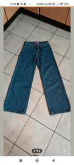 Trapezium model Edikted spijkerbroek maat XS, Ophalen of Verzenden, Zo goed als nieuw, Blauw, W27 (confectie 34) of kleiner