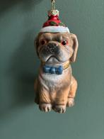 Kerstbal hond honden kersthanger kerstfiguur hondje, Diversen, Ophalen of Verzenden, Zo goed als nieuw