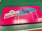 Mini tafeltennis tafel inclusief 2 batjes, Sport en Fitness, Tafeltennis, Ophalen, Nieuw, Overige typen, Inklapbaar