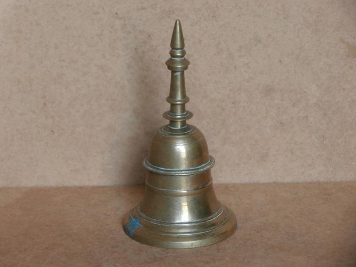 Antieke tafelbel boeddha handbel meditatie tafel bel messing, Antiek en Kunst, Antiek | Koper en Brons, Koper, Ophalen of Verzenden