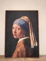 Schilderij: Meisje met de parel, Huis en Inrichting, Ophalen, Zo goed als nieuw, Schilderij, 75 cm of meer