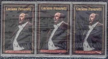 Luciano Pavarotti 3 cassettebandjes, nieuwstaat nog gesealed beschikbaar voor biedingen