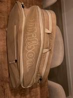 Wilson Padel/Tennis Tas - Lichtroze/Bruin, Ophalen, Gebruikt, Wilson, Tas