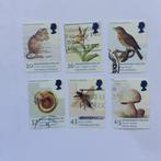 Engeland 1998 Serie Bedreigde Natuur, Ophalen of Verzenden, Gestempeld