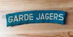 Naamlint Garde Jagers, Verzamelen, Ophalen of Verzenden, Landmacht, Nederland, Embleem of Badge