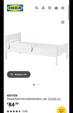 Peuterbed van ikea, Kinderen en Baby's, Kinderkamer | Bedden, Ophalen, Gebruikt, 70 tot 85 cm, 140 tot 160 cm