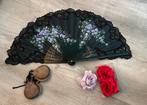 Flamenco castagnettes waaier en rozen, Ophalen of Verzenden, Gebruikt, Overige typen