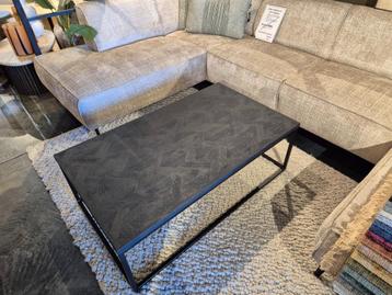 Salontafel | Mangohout zwart | 120/70cm Extra Voordelig! beschikbaar voor biedingen