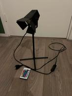 Tafel-/ bureaulamp met Afstandsbediening - Multi Color, Ophalen, Zo goed als nieuw, Metaal, Minder dan 50 cm