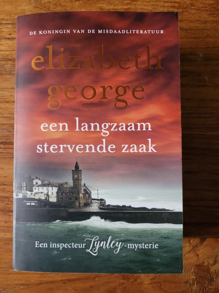 Een Langzaam Stervende Zaak - Elizabeth George €15, Ophalen, Zo goed als nieuw, Elizabeth George
