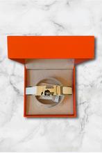 Hermes H clip bracelet, Sieraden, Tassen en Uiterlijk, Armbanden, Verzenden, Nieuw, Zilver