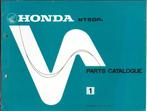 Honda MT50 parts list onderdelenboek (3196z) bromfiets, Zo goed als nieuw, Verzenden