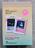 Ballet Kwartet - Kaartspel, Ophalen of Verzenden, Zo goed als nieuw, Nationale Opera & Ballet, Reisspel